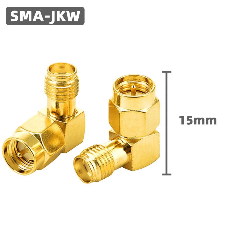 SMA To SMA Straight 3 Way 90 135 Degree Adapter RF Coax Connector RP SMA Coupler Converter