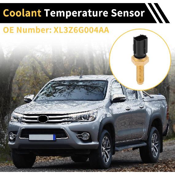 Coolant Temperature Sensor for Ford F-150 1998-2003 Water Temperature Temp Sender Sending Unit Sensor No.XL3Z6G004AA Gold Tone