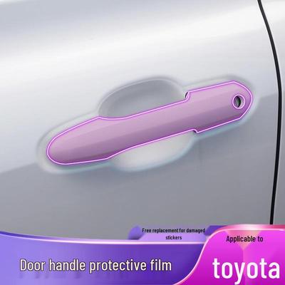 Transparent TPU Protective Film for Toyota Highlander/Crown Lu Fang Door Handle