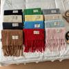 Scarf Teddy Circle Tassel Scarf 16 New Autumn and Winter Premium Thickened Long Warm and Cold Scarf