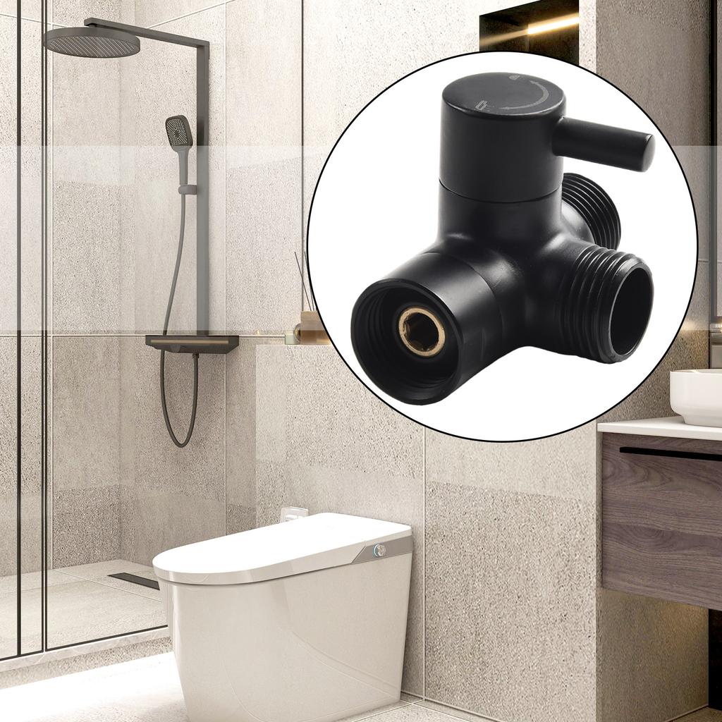 None Diverter Shower Diverter None Silver Sturdy Resistant Seamless High Pressure High Temperature Multiple Usage