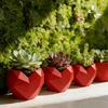 Small Capacity Love Flower Pot Gardening Supplies Plant Container  Indoor Decor