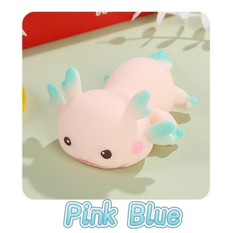 Cartoon Simulated Salamander tactile Playthings Squeeze Toy Fidget Toy Stress Relief Animal Playthings Pinching Venting Squishy Toy Gift Idea