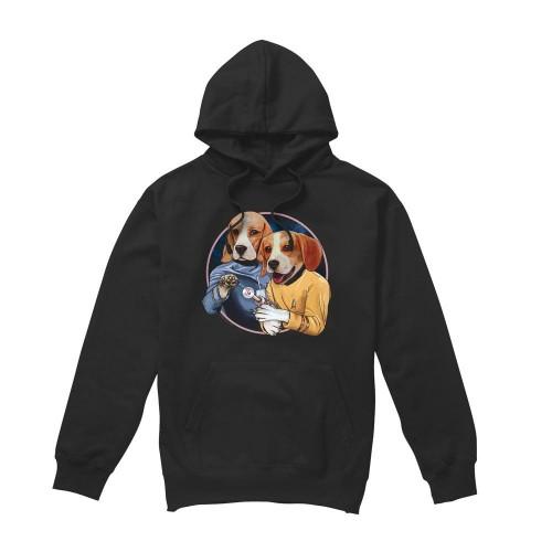 Star Trek Mens Dogs Hoodie