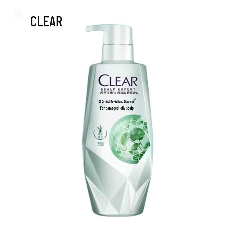 CLEAR Scalp Care Oil Control & Anti-Frizz Revitalizing Shampoo