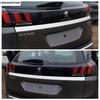 Rear Trunk Tailgate Door Molding Garnish Strip Decor Cover Trim For Peugeot 3008 3008GT 2017 -  Stainless Steel Accessories
