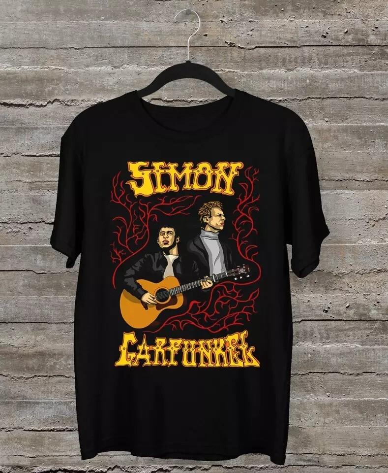 

NEW Simon and Garfunkel Gift For Fan Black Size S to 5XL Shirt Unisex T-Shirt XXXXL