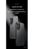 Samsung S26 Ultra Semi-Transparent Frosted Protective Case for S26 and S25 Plus - Skin-Feel, Light Luxury, Drop-Proof Design