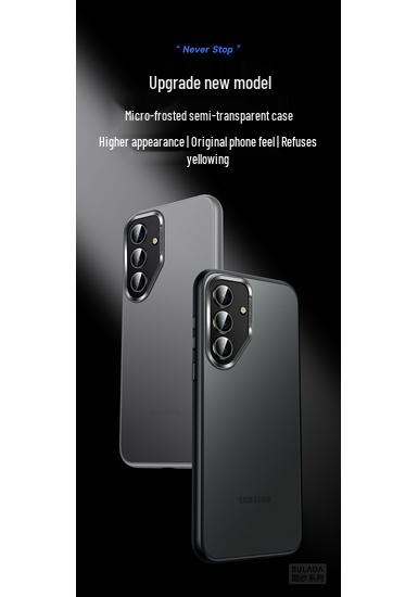 Samsung S26 Ultra Semi-Transparent Frosted Protective Case for S26 and S25 Plus - Skin-Feel, Light Luxury, Drop-Proof Design