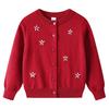 Children's Fashion Casual Cardigan Knitted Long Sleeve Top