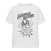 Mighty Mouse Bursting Out Ladies 100% Cotton T-shirt Mens Tees Top S-2XL, White