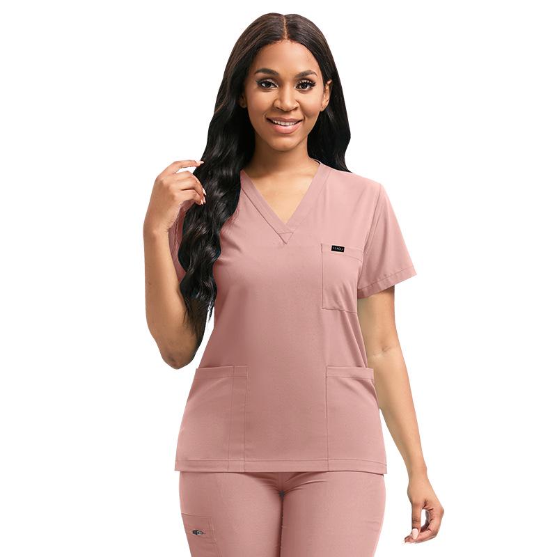 Unisex Multicolored Scrub Set for Nurses - Women's and Men's Medical Workwear