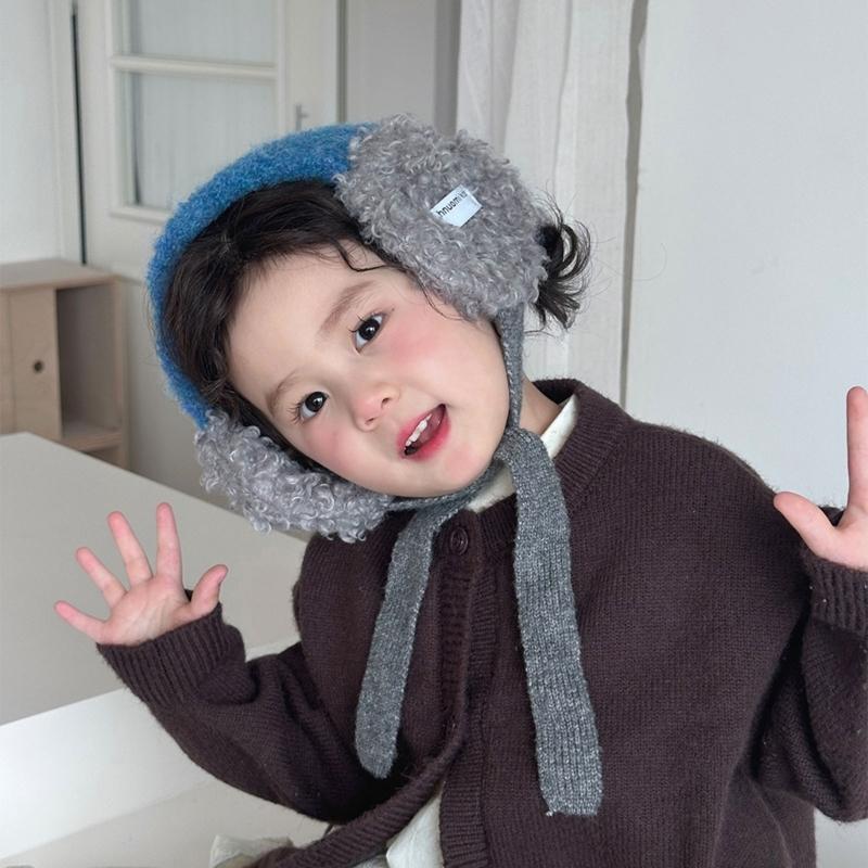Knit Ear Muffs for Children Ages 3 to 12 Providing Excellent Warmth Adjustable Headband for Secure Fit Winter Protection