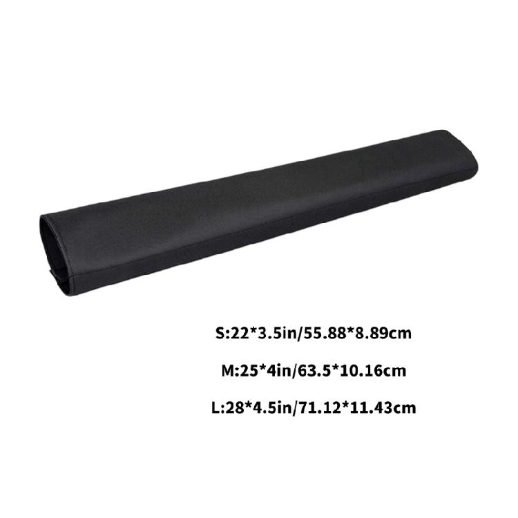 Strength Training Band Wear Guard Sleeve, Black Workout Accessory for Resistance Band Contact During Repeated Use