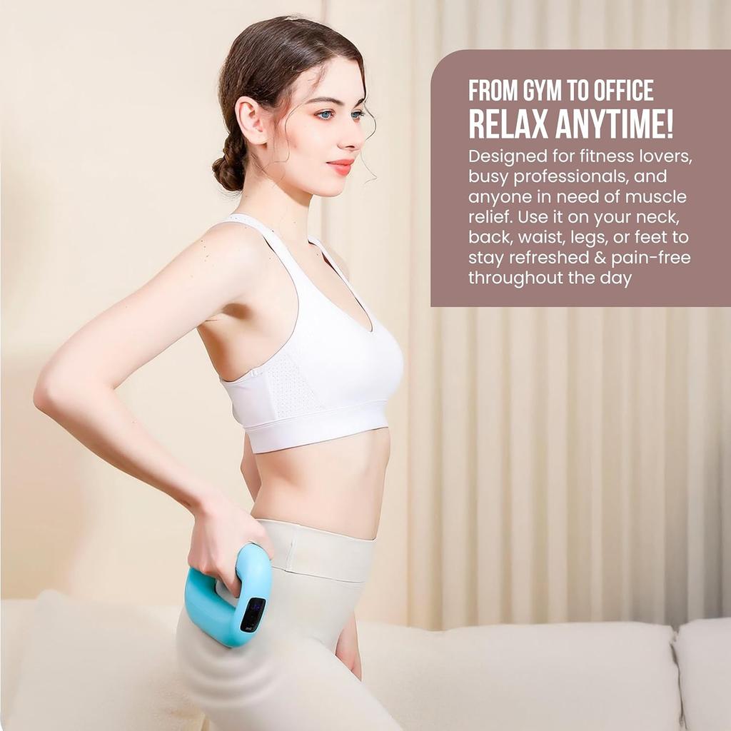 USB-Aufladung Mini-Vibration Entspannende Muskelmassage Faszien-Griff