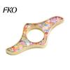 Anti-bend Page Holder Book Holder, Glitter Thumb Ring for Reading, One Hand Reading Tool Metal Opener Accessory Students Readers Crushed Stone