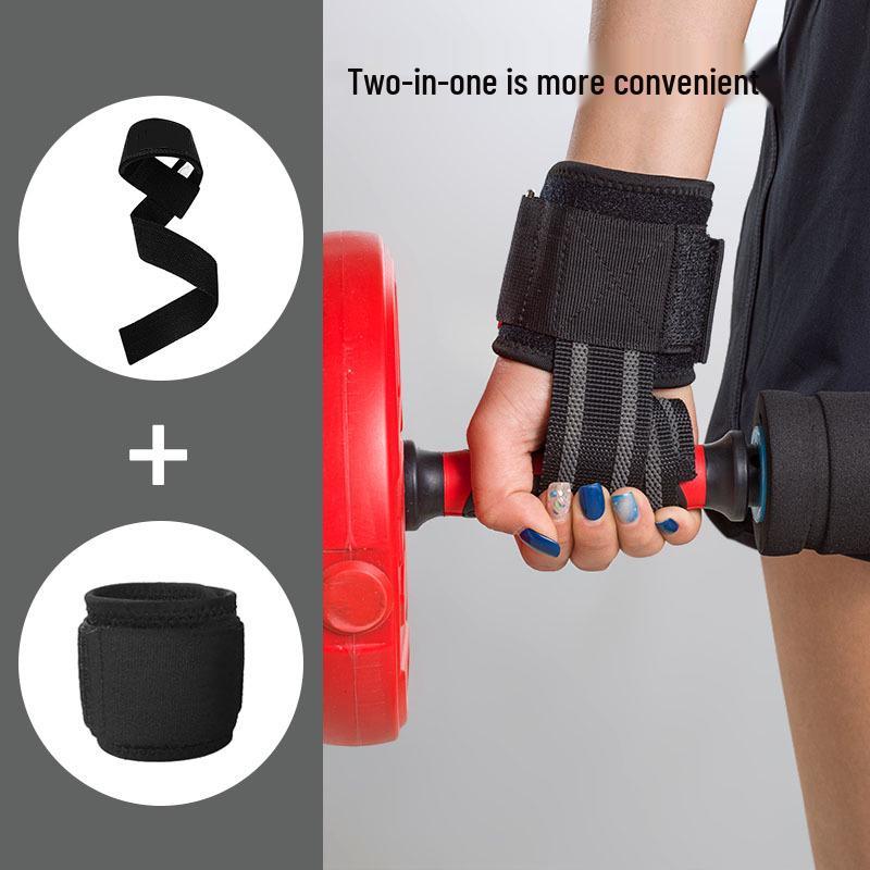 Anti-Slip Power Grip Strap for Weightlifting, Dumbbell, Pull-Up, Barbell, and Deadlift Support