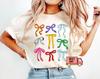 Comfort Colors® Pencil Bow School Shirt, Back To School T-Shirt, Teacher Appreciation Gift, Girl School Supplies Shirt