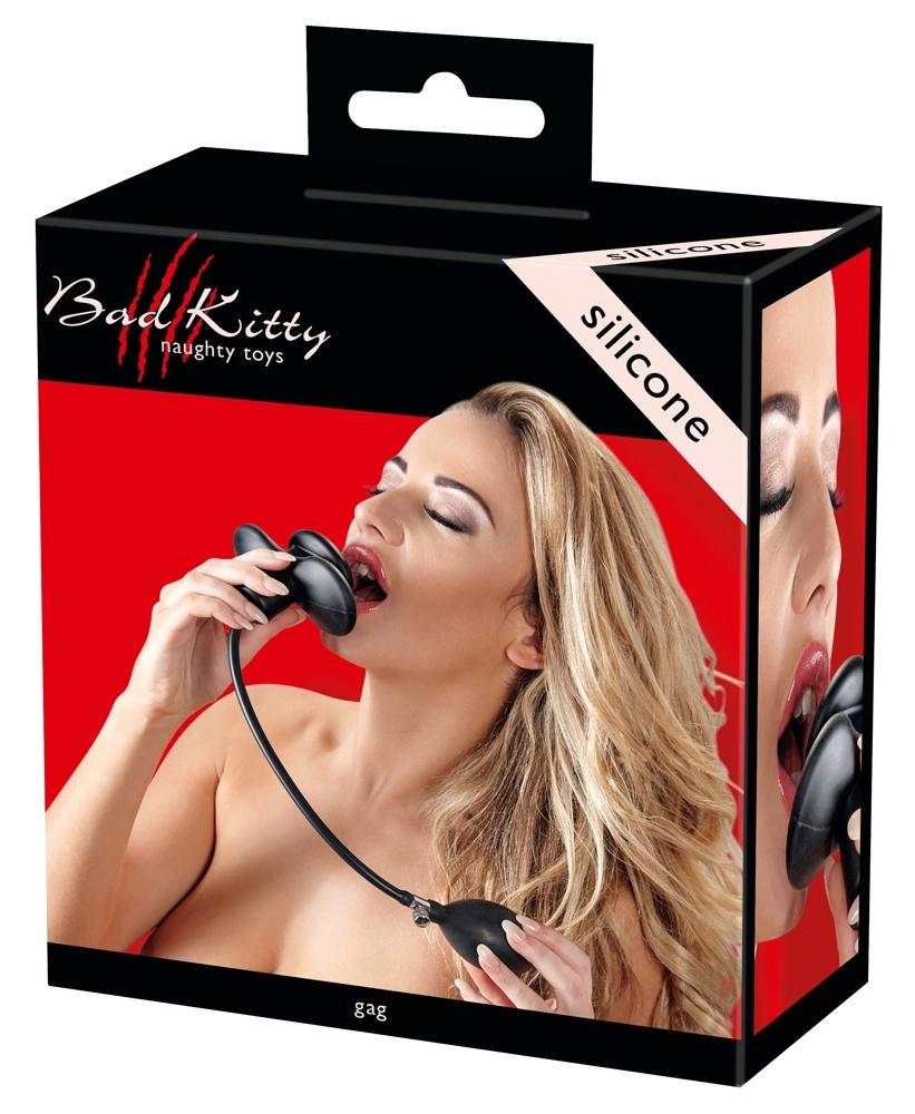 Bad Kitty - Black Mouth Gag with Pump