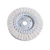 Polishing Fan Wheel: Anti-Feather Fabric Poplin, Cotton Cloth, Iron Core for Mirror Metal Finishing