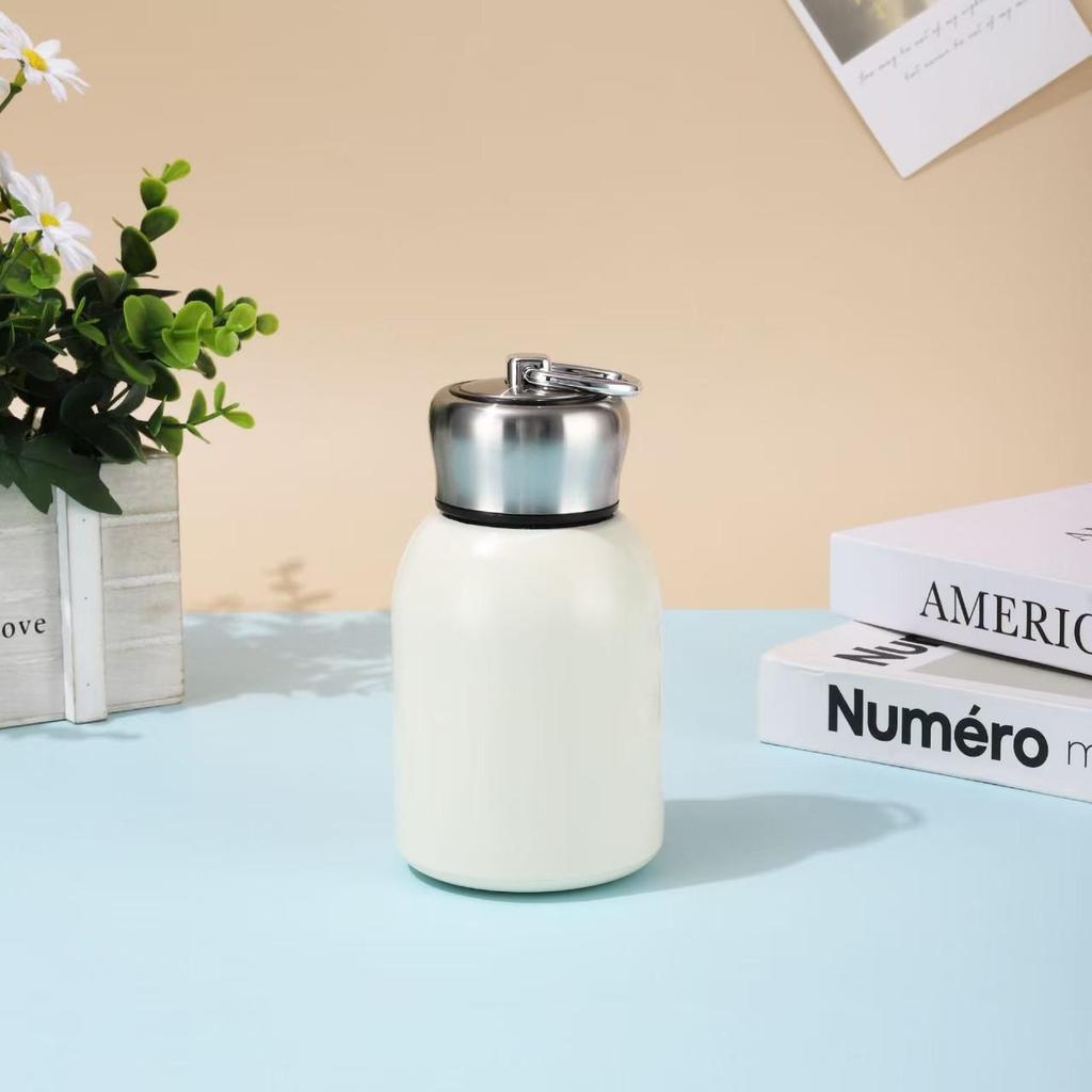 Warm Yue 316 Stainless Steel Mini Thermos Cup - 300ml Portable Office Gift
