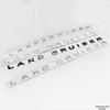 Toyota Land Cruiser Custom Hood & Tail Emblem Decal