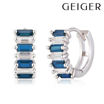 Blue Baguette Earrings GISVEE132