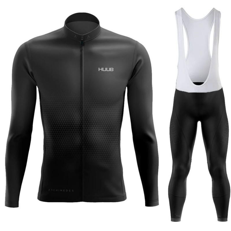 Men Women Long Sleeve Cycling Bib Set Road Bike Gear Kids Roller Skating Suit Moisture Wicking