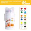 12/24/36/48 Colori Pennarelli ad Olio Setosi Twistabili Pastelli a Cera Lavabili Materiale Artistico Pastelli Gel Multiculturali Set di Pastelli ad Olio