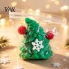 Holiday Party Favors Christmas Snowman Stress Relief Toy, Soft Xmas Tree Squeeze Portable Toy Cat Paw Sensory Fidget Relievers