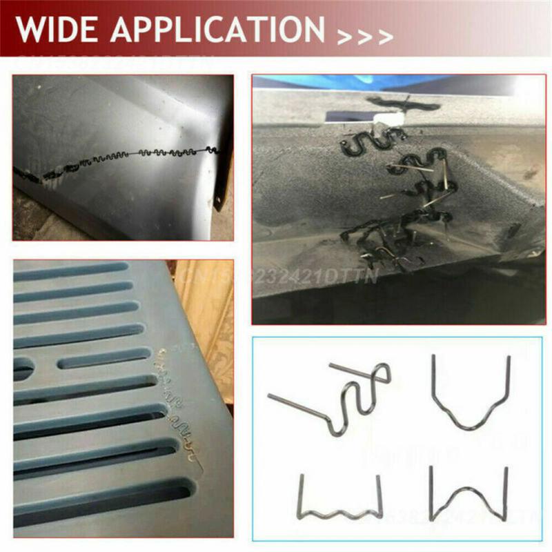 1~4SETS Tool Iron Staples S Wave Staples Welding Machine Accessories Bumper Repair Plastic Welding Bumper Soldering