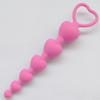 2022 New Heart beads Soft Anal Plug anus Toys Big Balls Silicone G-Spot Stimulating Butt Plugs Adult Sex Couple