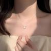 Exquisite Women's Butterfly Necklace: High-End Light Luxury Clavicle Chain, Cold Style, Simple and Fashionable Accessory