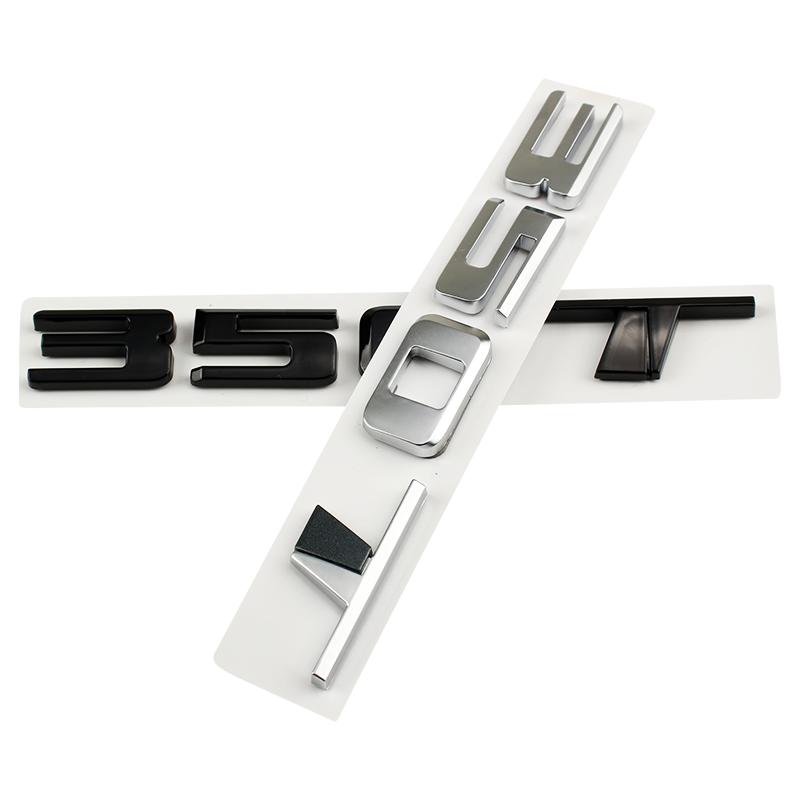 AADG1 350T letter label trunk mark car stickers For Cadillac CT5 Overseas Edition 350T Label CT4 CT6 XT6 rear tail refit accessories