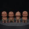Urine Child Water Spouting Clay Tea Ornaments Boy Pee Tea Tray Decoration Handmade Ceramic Tea Set Tea Set Purple Sand Mini Set