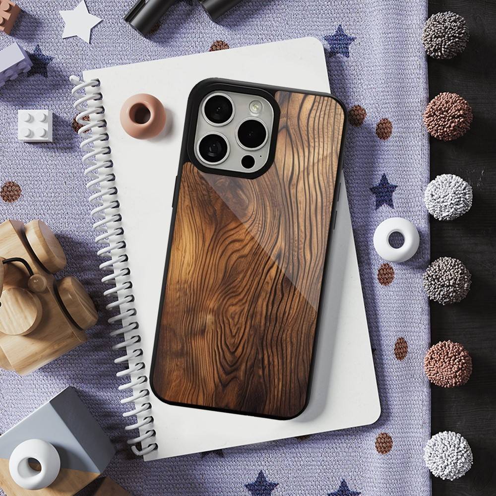 

Natural Wood Pattern Phone For iPhone 17,12,11,16,15,13,14,Pro,Max,Plus,Mini, For Magsafe,Magnetic Wireless Charging Case iPhone12mini