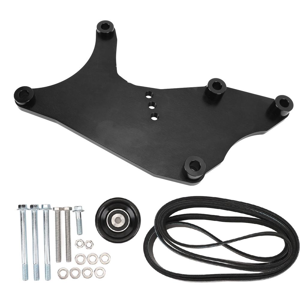 LS Dual Alternator Bracket Kit High Performance for Trucks SUVs with 4.8L 5.3L 6.0L 6.2L Vortec V8 Gas Engines