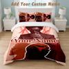 Bedding Set 1 Duvet Cover 2 Pillowcases The Weeknd Print Soft Bed Linen Bedroom Decor