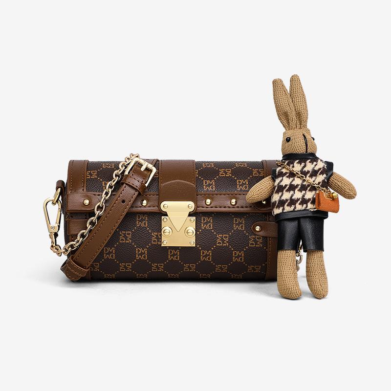 2025 New Women's Crossbody Bag Chain Bag Phone Bag Shoulder Bag High-end Pillow Bag