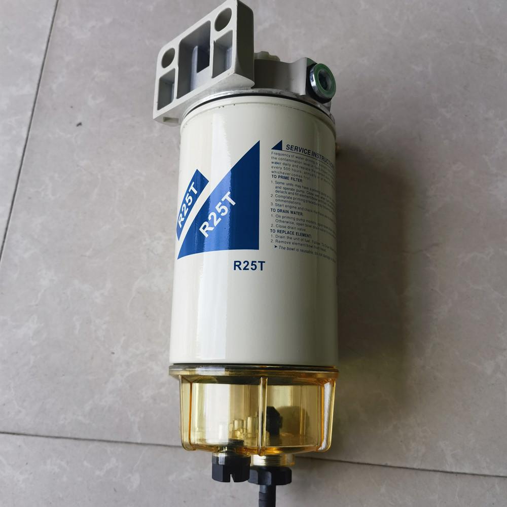 Fuel Filter R25T Spin-on Fuel Filter/Water Marine Separator Replaces Racor 320R-Rac-01 20386081 2044633 FS19778