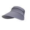 New summer outdoor sun hat for women, ice silk cool feeling, large eave sun hat, fashionable and versatile sun hat
