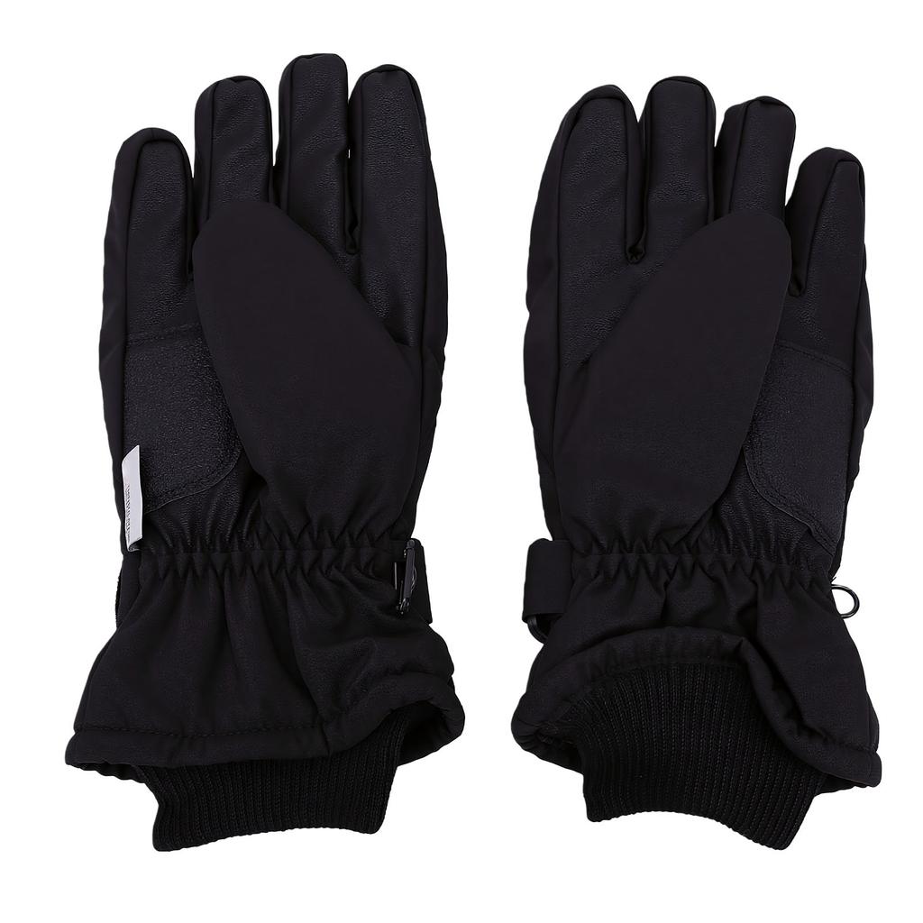 Winter Rainproof Ski Gloves Thermal Touchscreen for Men Women Insulation Extended Wrist Snow Sports Riding Black