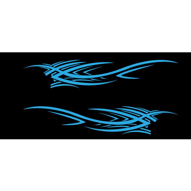 Stylish Car Vinyl Decal Graphics Side Flame Element Stickers Body GenericRacing Decal Sticker Auto Car Accessories Sport Style