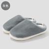 Home plush cotton slippers autumn and winter couple indoor home soft bottom non-slip warm fluffy slippers