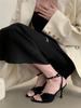 PesstweiFashion Street Style Elegant Thin High Heels Woman Pumps Pointed Toe Slingbacks Stripper Party Dress Shoes