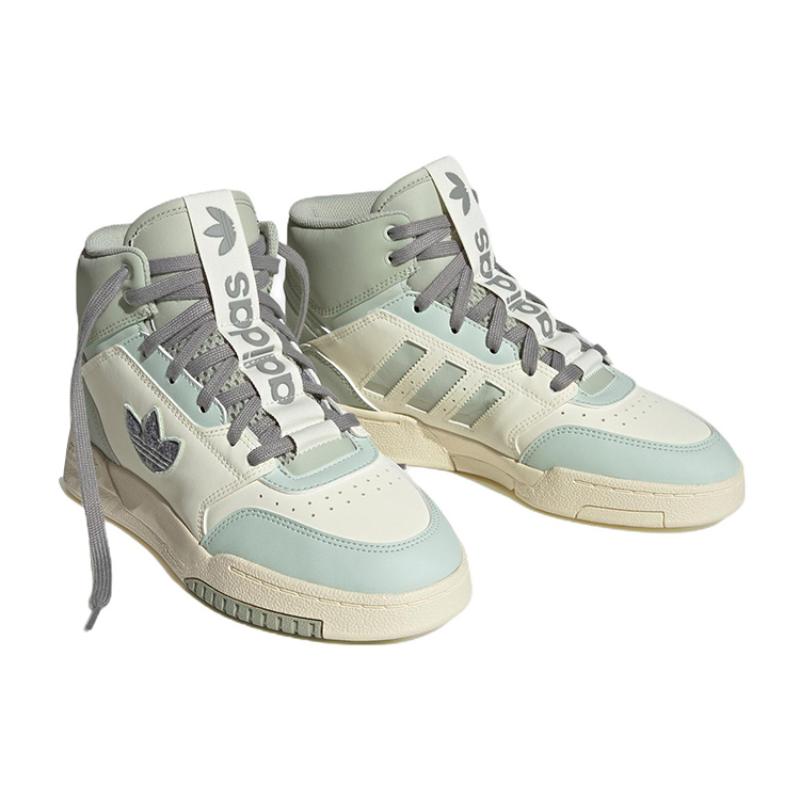 Adidas Originals Drop Step Xl 'White Light Green Dark Green' Women's Sneakers HQ6948