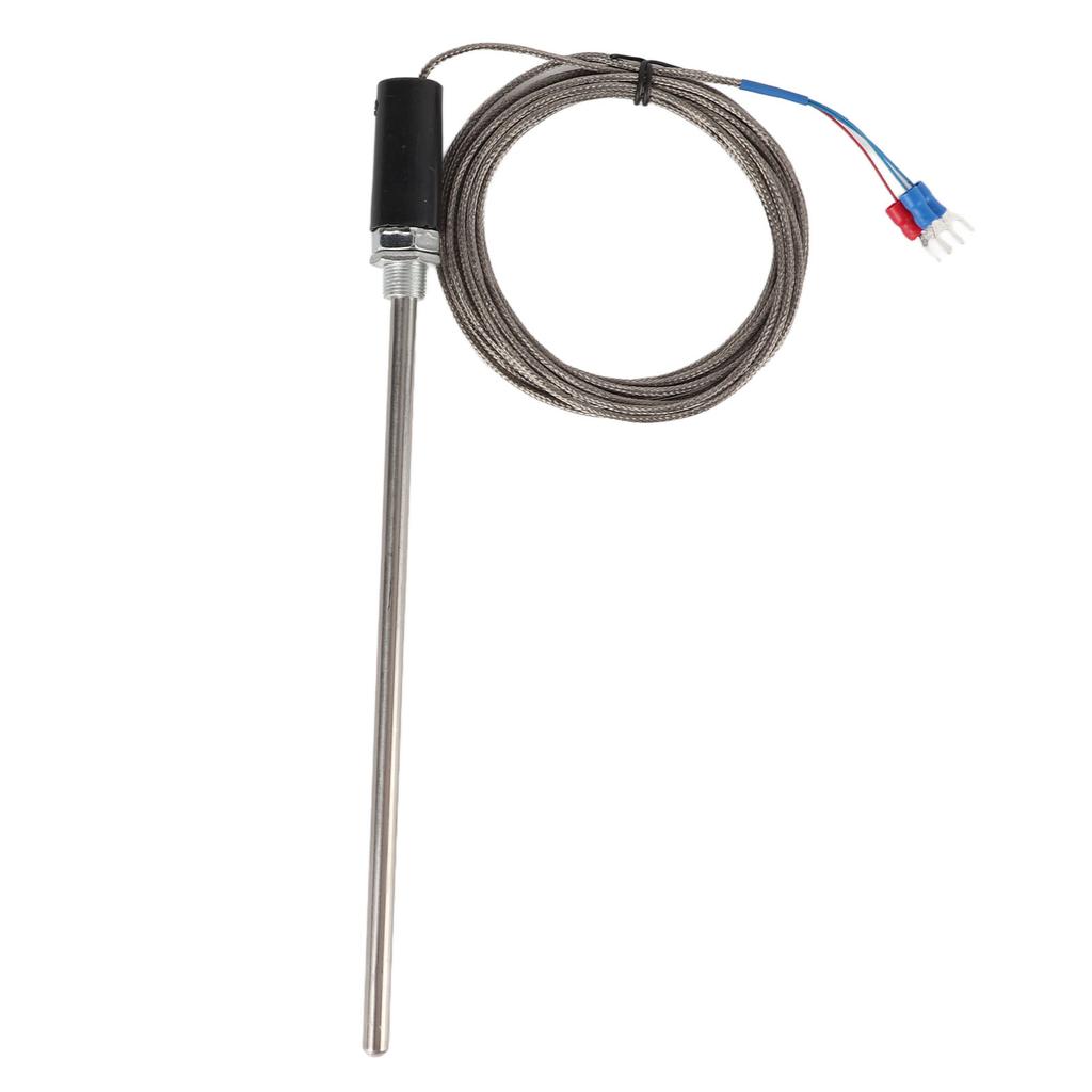 M12 Sonda Termočlánek PT100 Sonda Teplotního Senzoru z Nerezové Oceli 200mm 0400 stupňů C4m