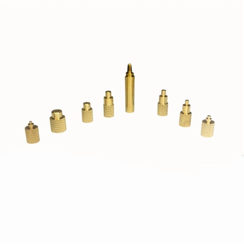 Heißschmelz Messing Rändelmutter Einführspitze Adapter Set M 2 M 8 für SH72 und SH73 3D-gedruckte Teile Installation