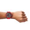 Relógio Diesel Daddy Envoltório de Silicone Vermelho Aço Inoxidável DZ7370 Masculino Sr.. 2.0 Multi-Movimento [Usado]