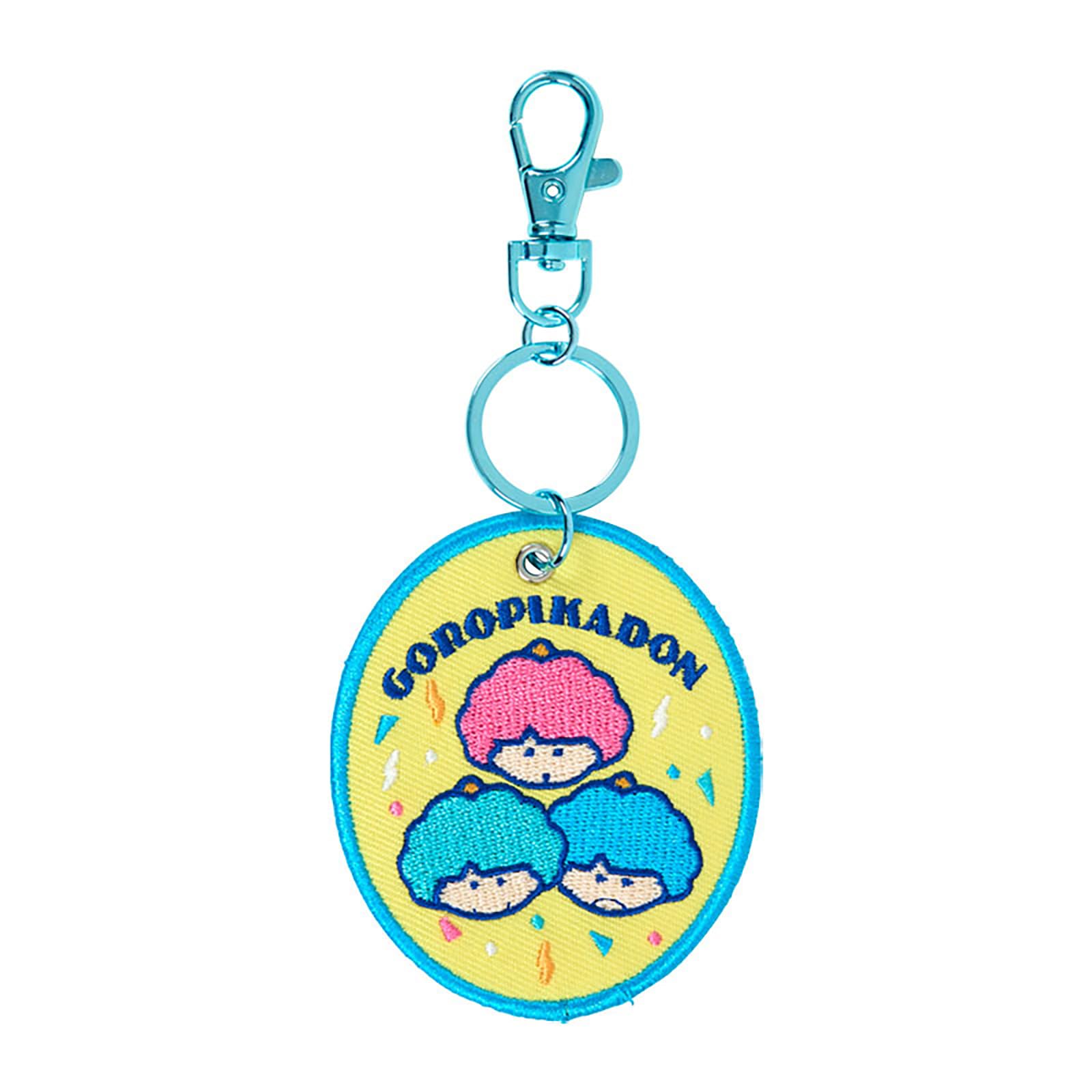 Sanrio Goropikadon Embroidered Patch Keychain Character Grand Prix First Round Polyester Steel 487040